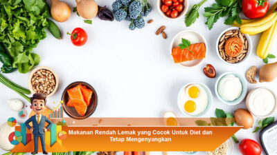 Makanan Rendah Lemak yang Cocok Untuk Diet dan Tetap Mengenyangkan