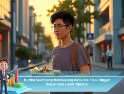 Nutrisi Seimbang Mendukung Aktivitas Fisik Ringan Sehari Hari Lebih Optimal