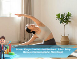 Fitness Ringan Saat Istirahat Membantu Tubuh Tetap Bergerak Seimbang Sehat Alami Stabil