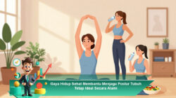 Gaya Hidup Sehat Membantu Menjaga Postur Tubuh Tetap Ideal Secara Alami