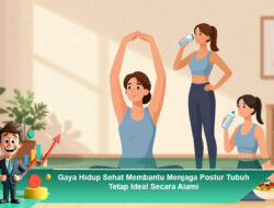Gaya Hidup Sehat Membantu Menjaga Postur Tubuh Tetap Ideal Secara Alami