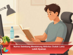 Nutrisi Seimbang Mendukung Aktivitas Duduk Lama Lebih Nyaman