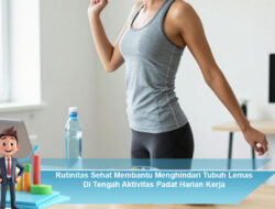 Rutinitas Sehat Membantu Menghindari Tubuh Lemas Di Tengah Aktivitas Padat Harian Kerja