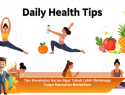 Tips Kesehatan Harian Agar Tubuh Lebih Bertenaga Tanpa Konsumsi Berlebihan