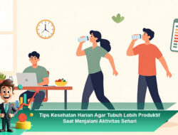Tips Kesehatan Harian Agar Tubuh Lebih Produktif Saat Menjalani Aktivitas Sehari