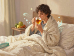 Cara Alami Mengatasi Gejala Flu Ringan Dengan Perbanyak Istirahat Dan Cairan