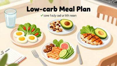 Tips Diet Rendah Karbohidrat untuk Pemula: Menu Sehari-hari