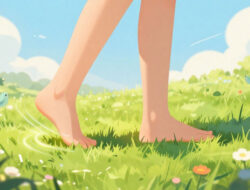Manfaat Luar Biasa Dari Jalan Santai Tanpa Alas Kaki Di Atas Rumput